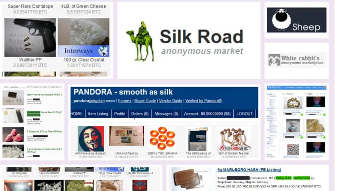 Silk Road 3.1 - drug-focused all-purpose darknet market - dnstats