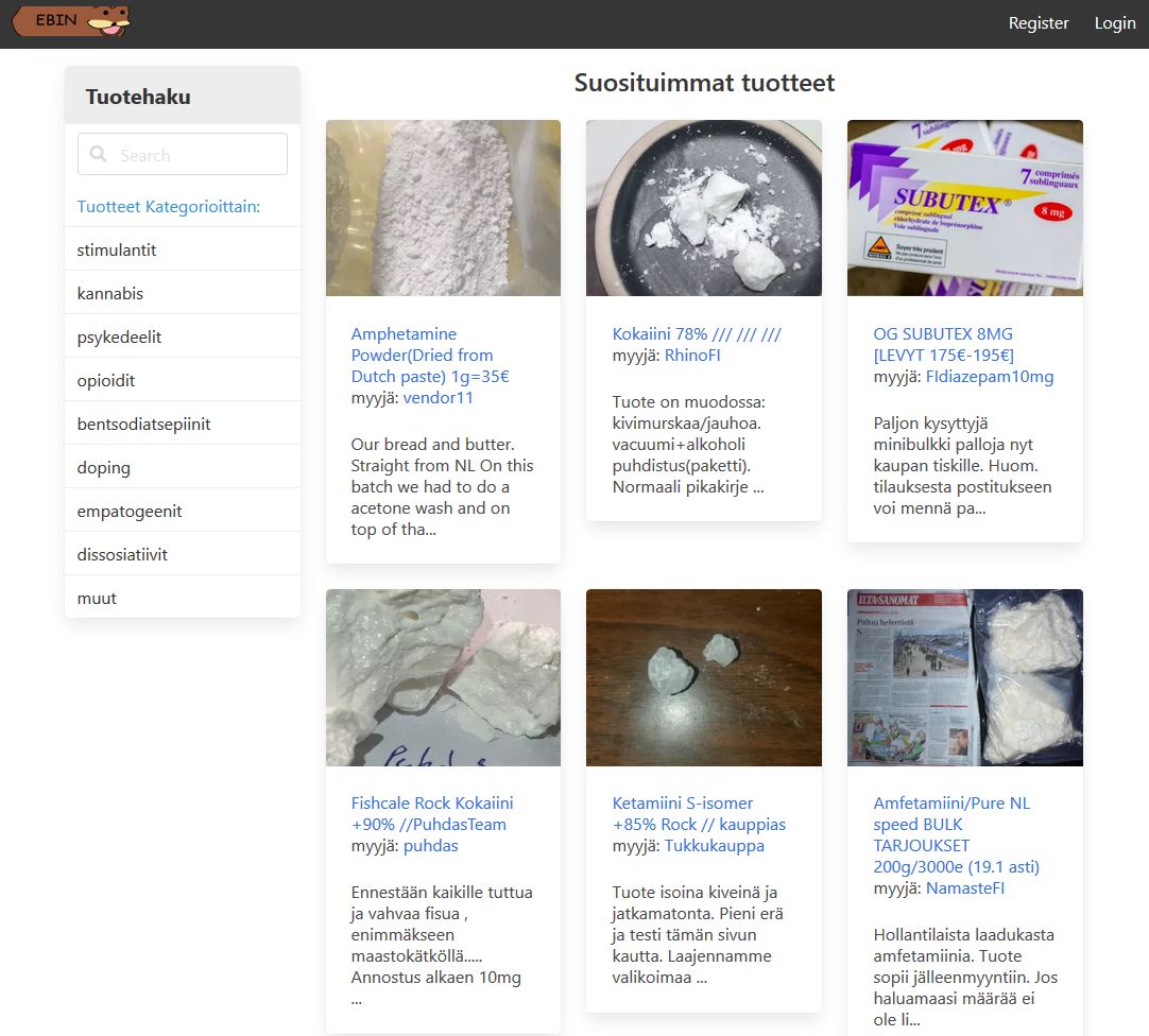 Spurdomarket - Finnish Language Darknet Market Site